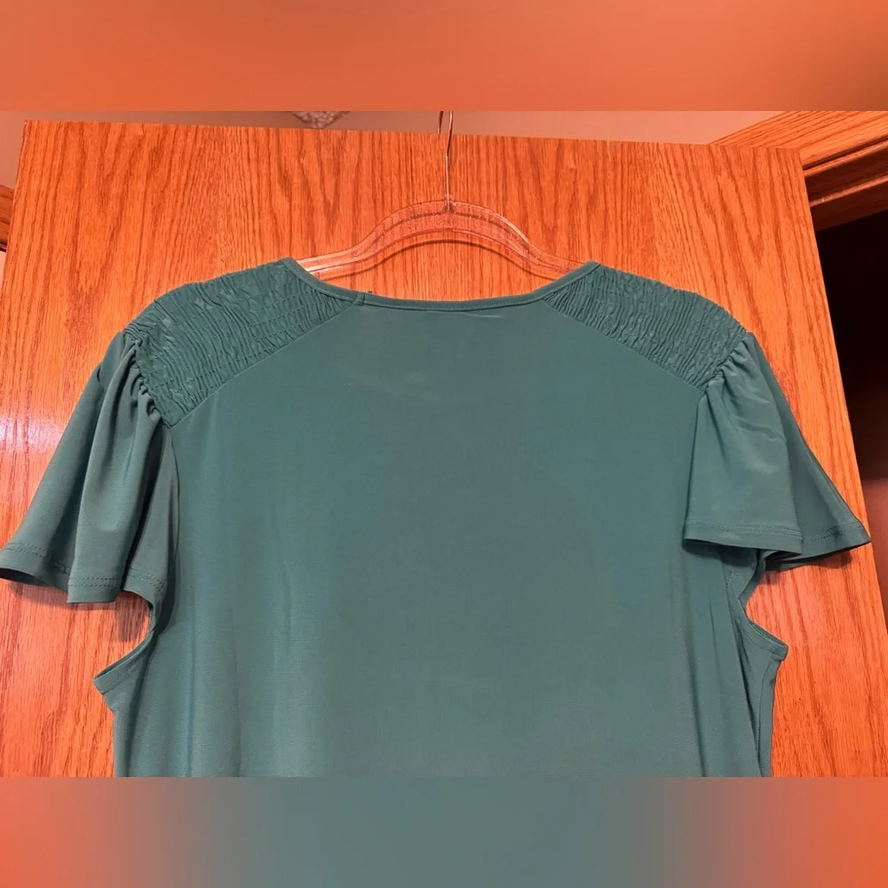 NWT Teal T-shirt Dress - Picture 7 of 16